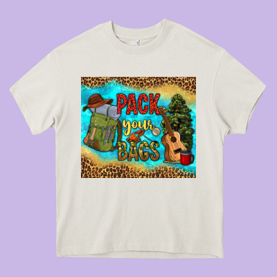 Pack Your Bags Heavy Core Tee Designed By Nancycooperartshop