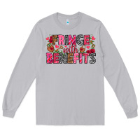 Moon Dust Fringe with benefits Valentine's Day Long Sleeve Tee - HowdyJamesFarm