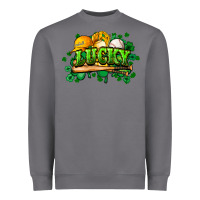 Storm St. Patrick's Day Baseball Heavyweight Sweatshirt - HowdyJamesFarm