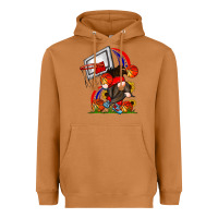 Meerkat Basketball Gnome Heavyweight Hoodie - CowhideDigitalArt