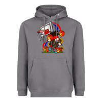 Storm Basketball Gnome Heavyweight Hoodie - CowhideDigitalArt