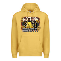 Antique Gold Nothing Soft About It Premium Hoodie - FaDigitalArtStudio