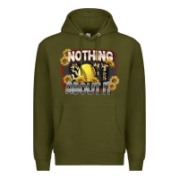 Army Green Nothing Soft About It Premium Hoodie - FaDigitalArtStudio