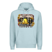 Blue Mist Nothing Soft About It Premium Hoodie - FaDigitalArtStudio