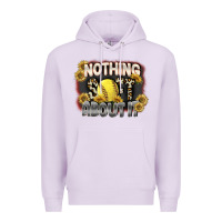 Lilac Nothing Soft About It Premium Hoodie - FaDigitalArtStudio