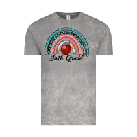 Cloud Rock sixth grade rainbow Vintage Tee - RanaPortraitStore