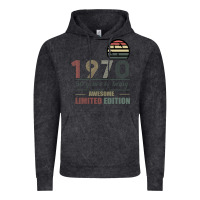 Vintage Black Vintage 1970 Limited Edition 50 Years Of Being Awe Vintage Hoodie - Bettercallsaul
