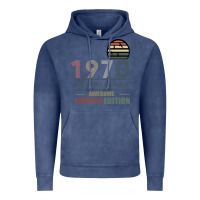 Vintage Denim Vintage 1970 Limited Edition 50 Years Of Being Awe Vintage Hoodie - Bettercallsaul