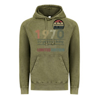 Vintage Olive Vintage 1970 Limited Edition 50 Years Of Being Awe Vintage Hoodie - Bettercallsaul