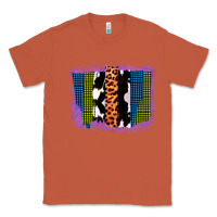 Copper Purple Glitter Western Farm Life Brush Strokes Classic Tee - Bettercallsaul