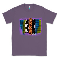 Lavender Purple Glitter Western Farm Life Brush Strokes Classic Tee - Bettercallsaul