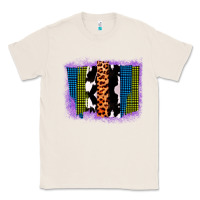 Natural Purple Glitter Western Farm Life Brush Strokes Classic Tee - Bettercallsaul