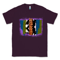 Plum Purple Glitter Western Farm Life Brush Strokes Classic Tee - Bettercallsaul