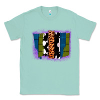 Seafoam Purple Glitter Western Farm Life Brush Strokes Classic Tee - Bettercallsaul