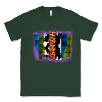 Sports Green Purple Glitter Western Farm Life Brush Strokes Classic Tee - Bettercallsaul