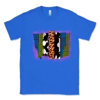 True Royal Purple Glitter Western Farm Life Brush Strokes Classic Tee - Bettercallsaul