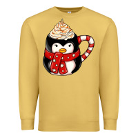 Antique Gold coffee cups animal Premium Sweatshirt - CowhideDigitalArt