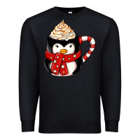 Black coffee cups animal Premium Sweatshirt - CowhideDigitalArt