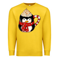 Lemon coffee cups animal Premium Sweatshirt - CowhideDigitalArt