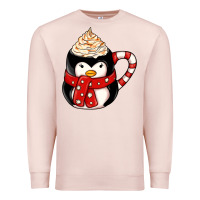 Pale Pink coffee cups animal Premium Sweatshirt - CowhideDigitalArt
