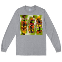 Heather Grey flannels hayrides pumpkins bonfires fall Long Sleeve Tee - TumblerDesignByShophia