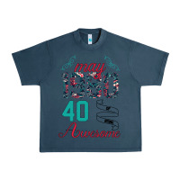 Midnight Navy Made In May 1980 40 Years Of Being Awesome Urban Heavy Tee - Bettercallsaul
