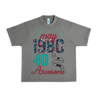 Tornado Made In May 1980 40 Years Of Being Awesome Urban Heavy Tee - Bettercallsaul