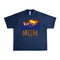 Navy football mom Urban Heavy Tee - JahusDesignShop