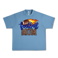 Pebble Blue football mom Urban Heavy Tee - JahusDesignShop