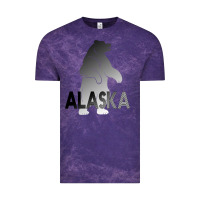 Cloud Purple Alaska Bear Vintage Tee - Bettercallsaul