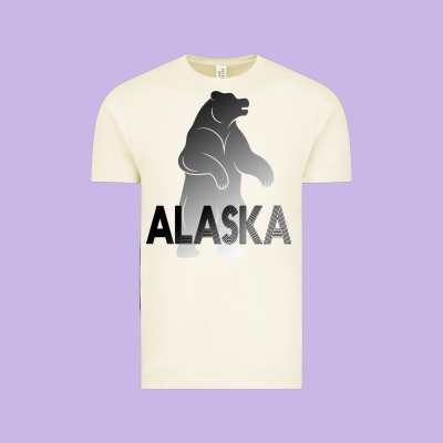 Alaska Bear Vintage Tee Designed By Bettercallsaul
