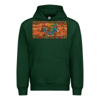 Forest Green i teach au some kids license plate Urban Hoodie - Artiststas