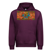 Mauve Wine i teach au some kids license plate Urban Hoodie - Artiststas
