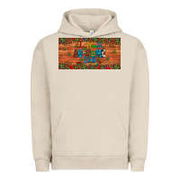 Pigment French Oak i teach au some kids license plate Urban Hoodie - Artiststas