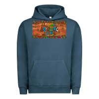 Pigment Midnight Navy i teach au some kids license plate Urban Hoodie - Artiststas