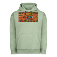 Pigment Oil Green i teach au some kids license plate Urban Hoodie - Artiststas