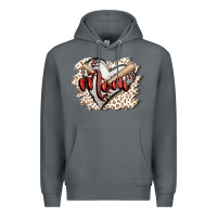 Rock baseball mom Premium Hoodie - FaDigitalArtStudio