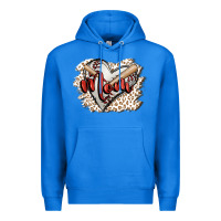 True Royal baseball mom Premium Hoodie - FaDigitalArtStudio