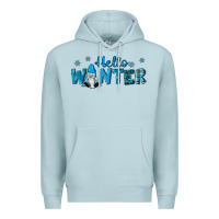Blue Mist hello winter gnomes Premium Hoodie - RanaPortraitStore
