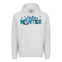 Dove Grey hello winter gnomes Premium Hoodie - RanaPortraitStore