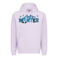 Lilac hello winter gnomes Premium Hoodie - RanaPortraitStore