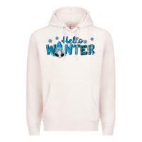 Pale Pink hello winter gnomes Premium Hoodie - RanaPortraitStore