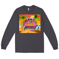 Smoke summer truck Long Sleeve Tee - TumblerDesignByShophia