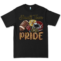 Black small town big pride maroon yellow Premium Tee - MaliasSmallBusiness