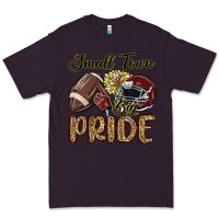 Plum small town big pride maroon yellow Premium Tee - MaliasSmallBusiness
