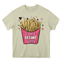 Mossy fries before guys Heavy Core Tee - MaliasSmallBusiness