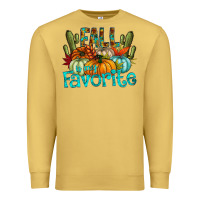 Antique Gold fall pumpkin art Premium Sweatshirt - CowhideDigitalArt