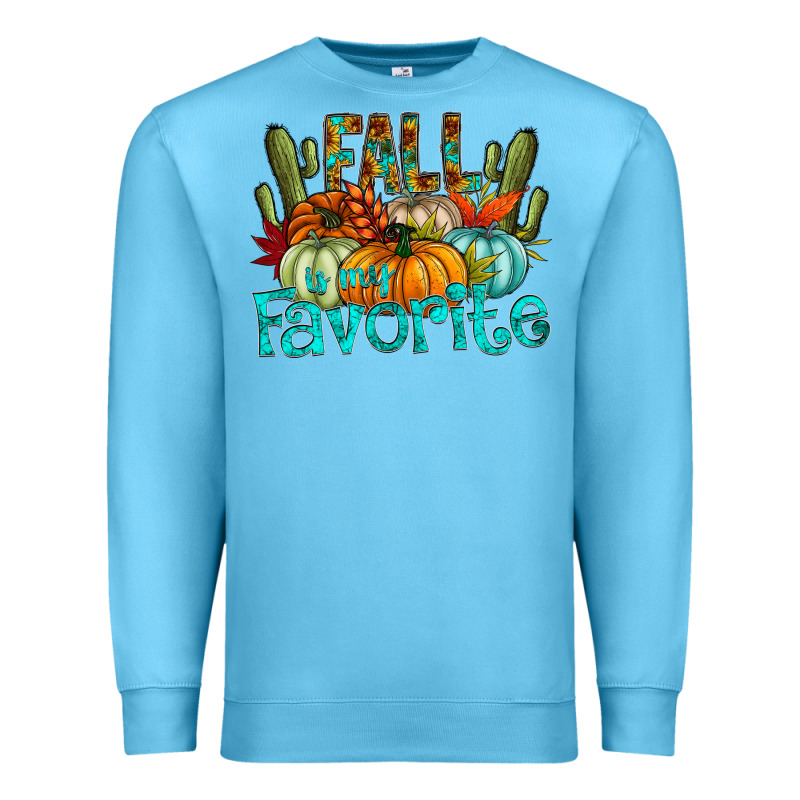 Fall Pumpkin Art Premium Sweatshirt by CowhideDigitalArt | Teevron