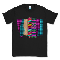 Black Western Farm Life Serape Brush Stroke Classic Tee - Bettercallsaul