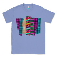 Colony Blue Western Farm Life Serape Brush Stroke Classic Tee - Bettercallsaul